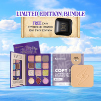 [2 PCS] One Piece - Eyeshadow + Refill Coverblur Powder Foundation
