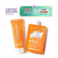 [2 PCS] SKINGLOW Moisturizer Refill 50ml x Cleanser 100ml