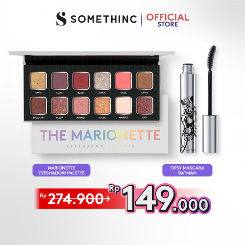 [2 PCS] Eye Make Up Bundle (Eyeshadow + Tipsy Batman)