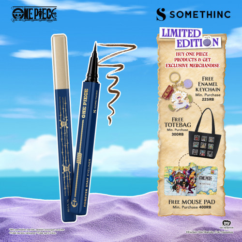 Forever Stay Waterproof Liquid Eyeliner - Brown - One Piece Edition
