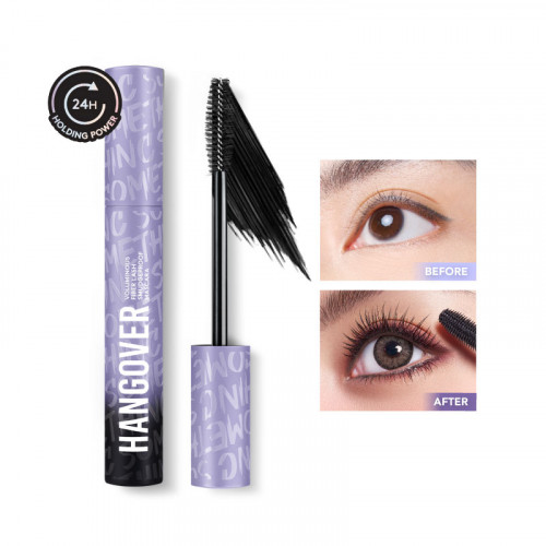 HANGOVER Voluminous Fiber Lash Smudgeproof Mascara