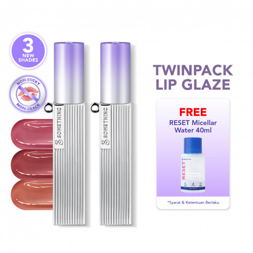 [2 PCS] Lip Glaze Twinpack - Greedy