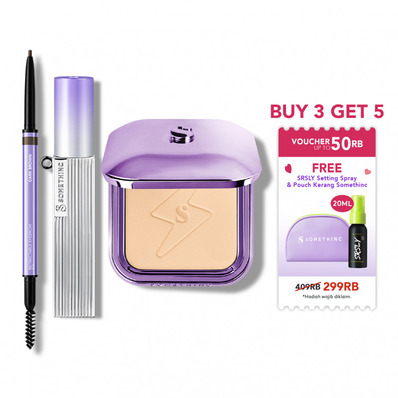 [BUY 3 GET 5] Copy Paste CoverBlur Powder Foundation + BROW WIZ Retractable Eyebrow + Forever Stay Comfort Lip Glaze